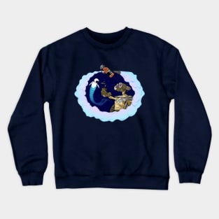 Wall-E and Eve Crewneck Sweatshirt